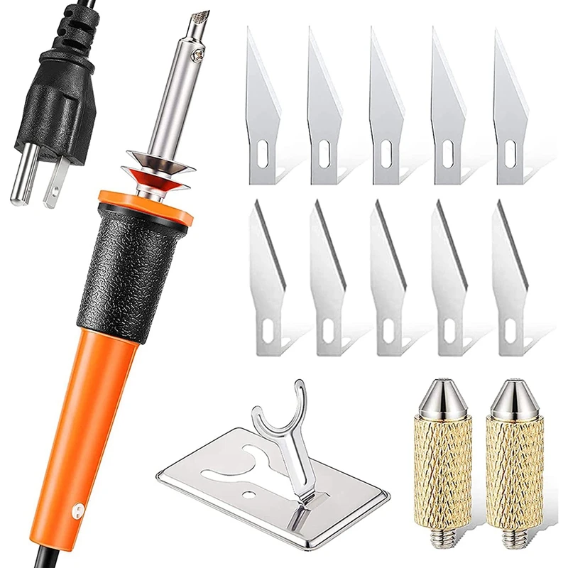 

Electric Hot Knife Cut Tool,Cutting Tool Multipurpose Stencil Cutter Used For Carving Soft Thin Foam Polystyrene US Plug