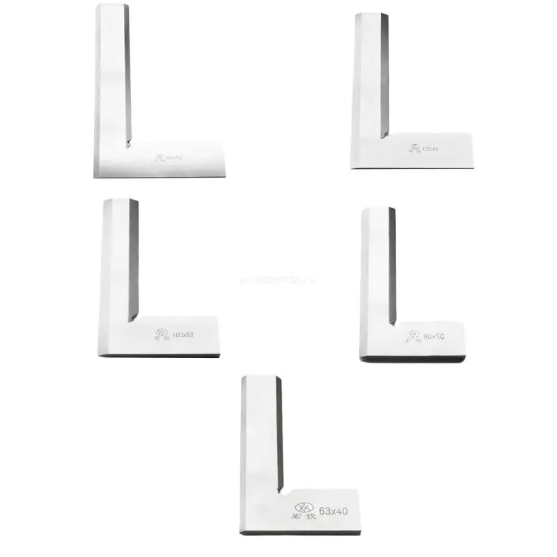 

90 Degree Right Angle-Ruler Precision Machinist Square Engineer Square 5 Sizes