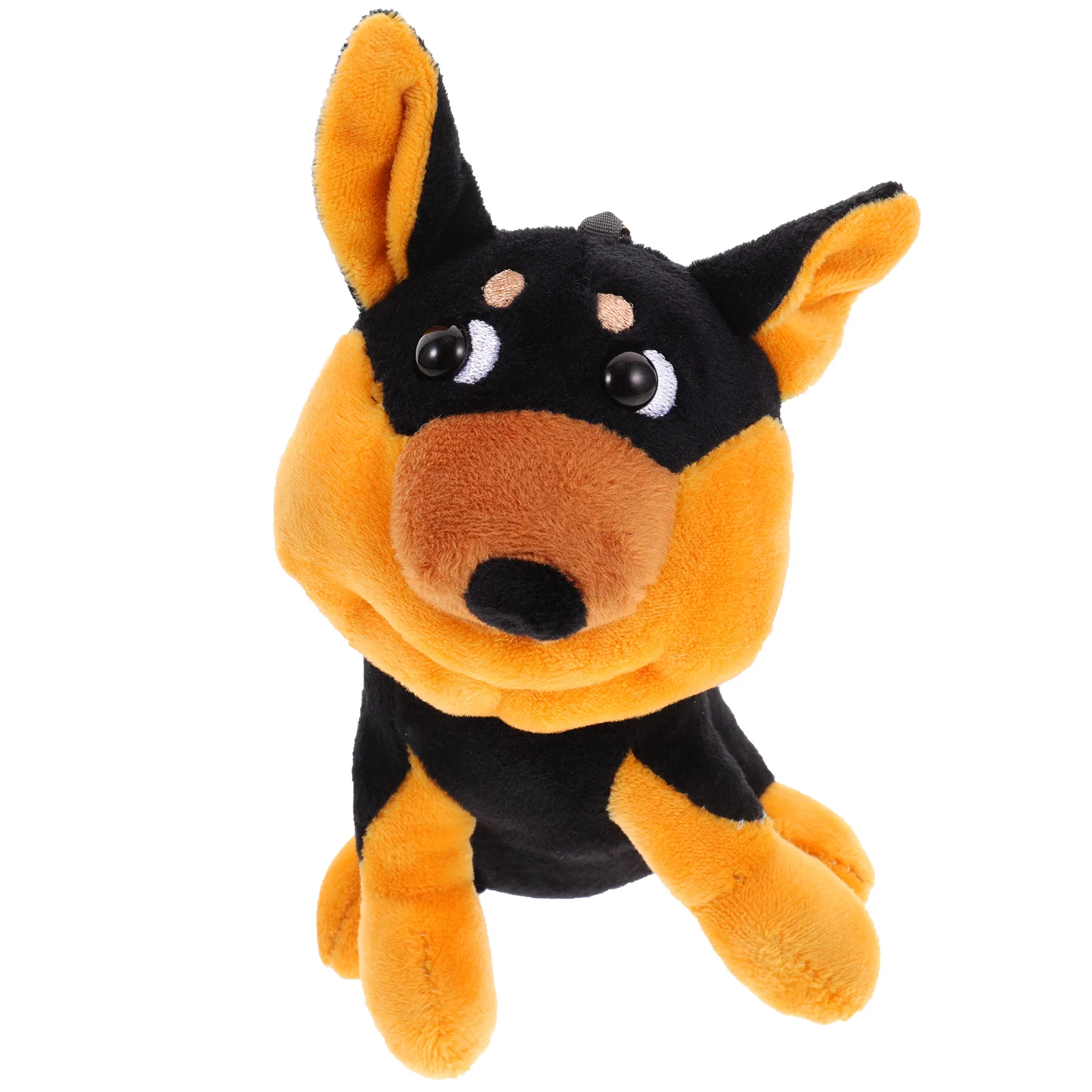 

Plush Dog Keychain Bee Decor Pendant Bag Supplies Puppy Cotton Cartoon Decorative Adorable Toy