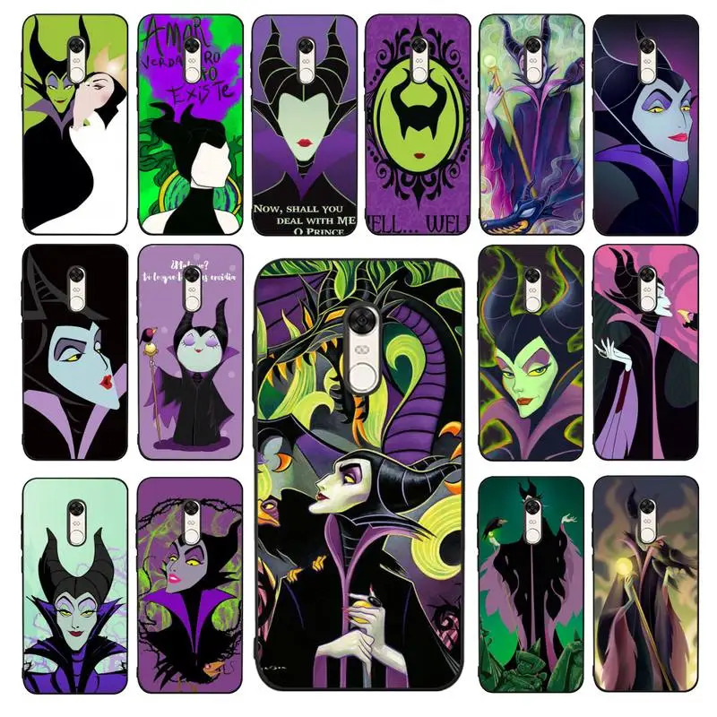 

Disney villain queen Phone Case for Redmi 5 6 7 8 9 A 5plus K20 4X 6 cover