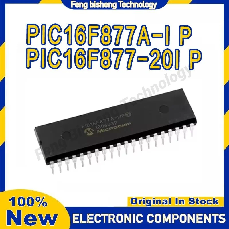 PIC16F877-20I/P PIC16F877A-I/P PIC16F877 DIP-40 быстрая доставка Товары в наличии