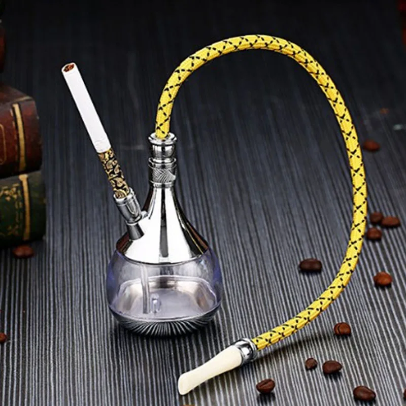 

New Fashion Reusable Hookah Water Tobacco Pipe Shisha Pipes Cigarette Holder Filter Smoking Accessories Narguile Smok Mouthpiece