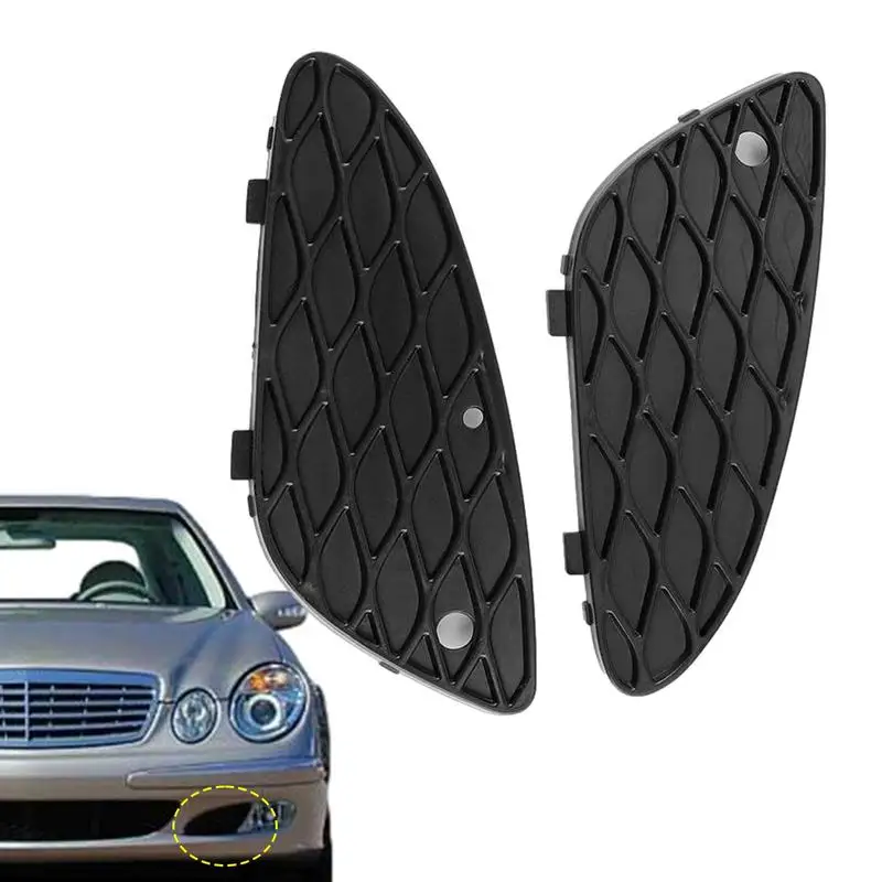 

Car Front Right Bumper Grill Tow Hook Primed Cover 2118850353 2118850253 Fit For Mercedes-Benz E-Class W211 E320 E350 E500