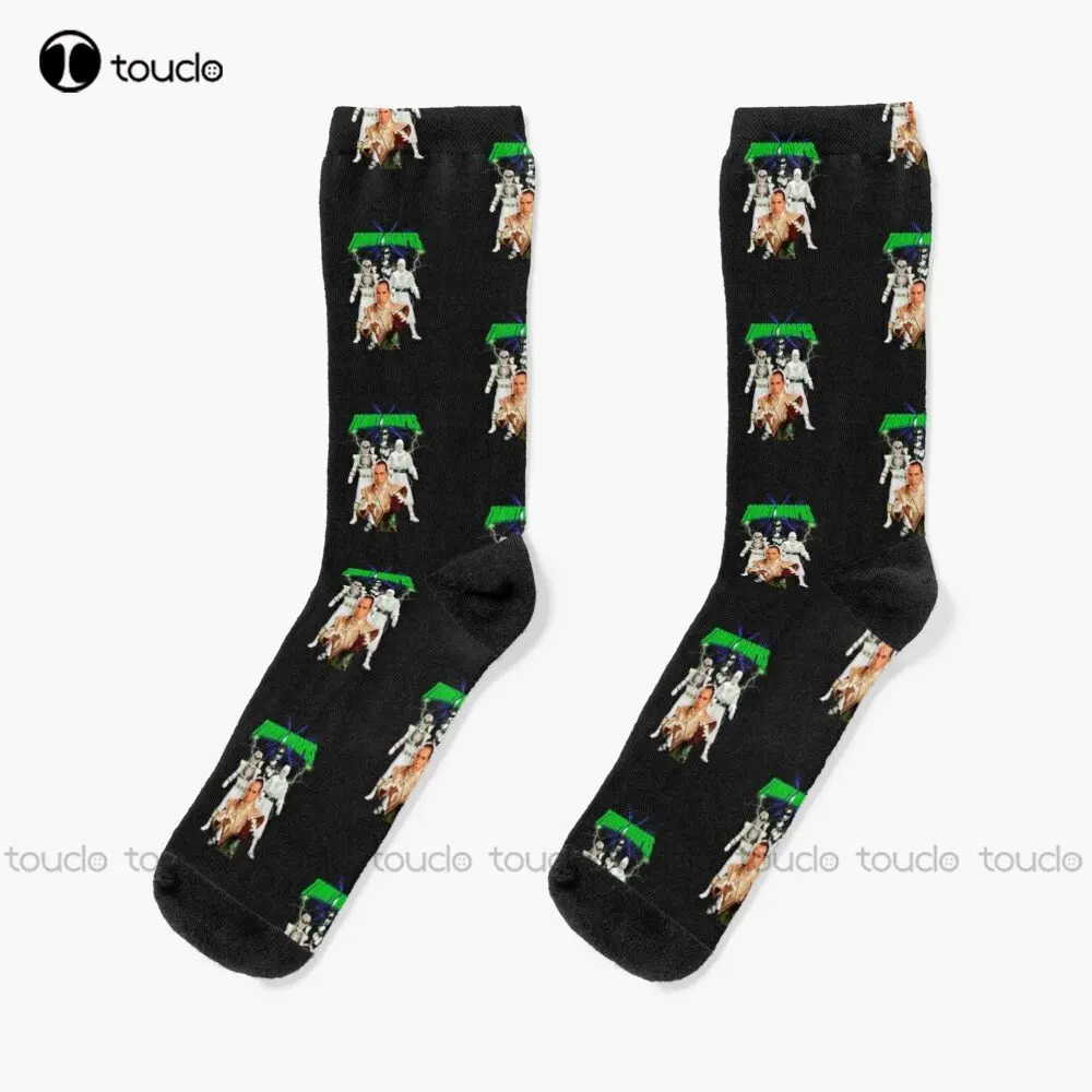 

R.I.P Jason David Frank Socks White Soccer Socks Men Personalized Custom Unisex Adult Teen Youth Socks 360° Digital Print