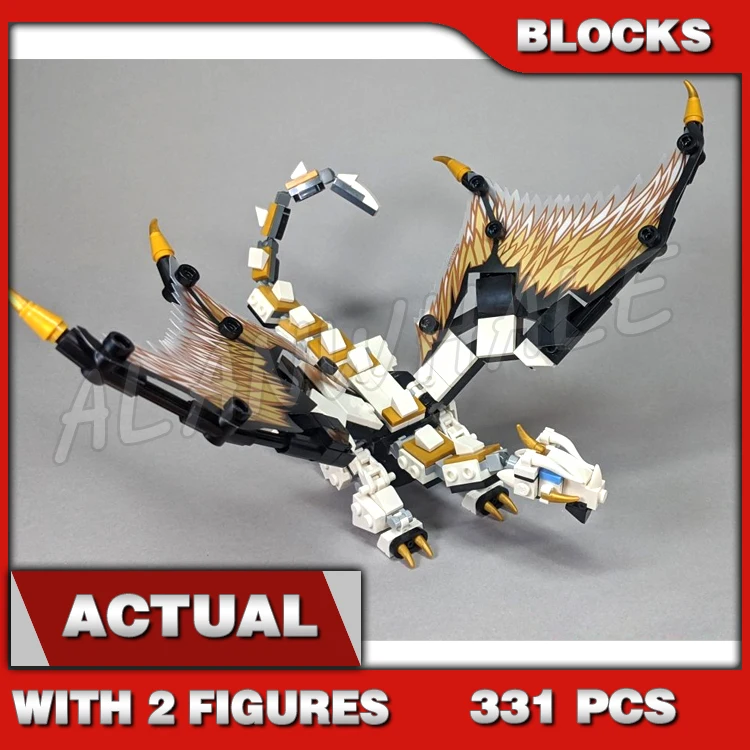 

331pcs Wu's Battle Dragon Ivory Blade of Deliverance Crossbow 11550 Building Blocks Toys GIfts Compatible With Model