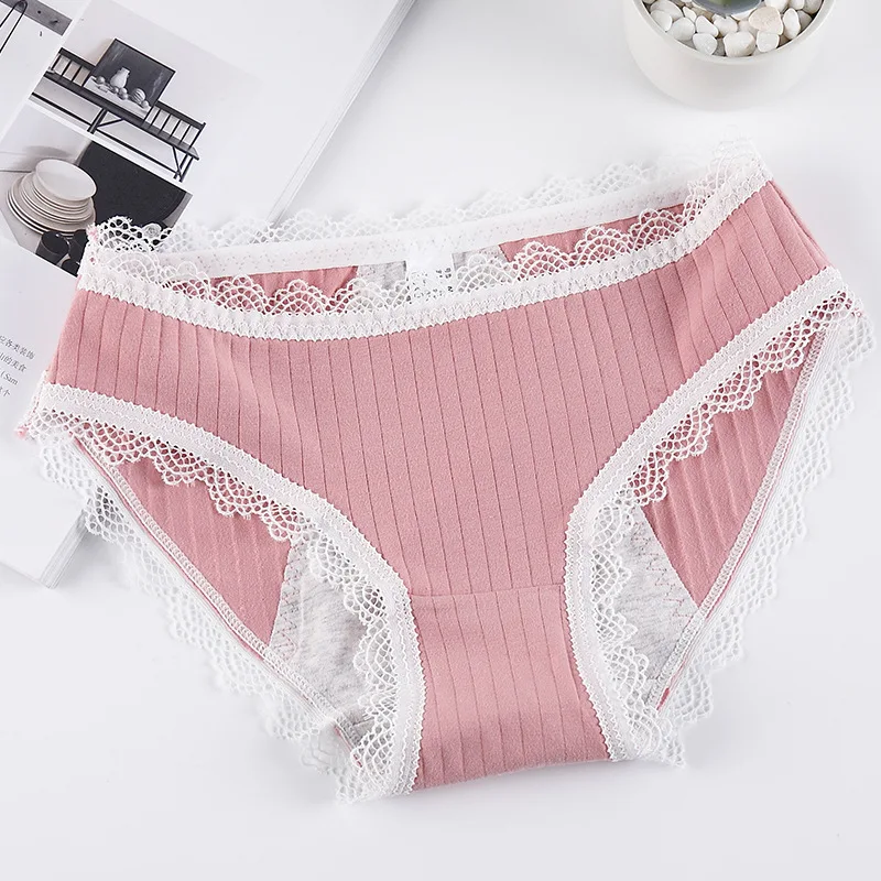 

Physiological Underwear Women's Menstrual Period Leak-proof Thin Summer Lace Aunt Pants Mid-waist Ladies Aunt Period Briefs