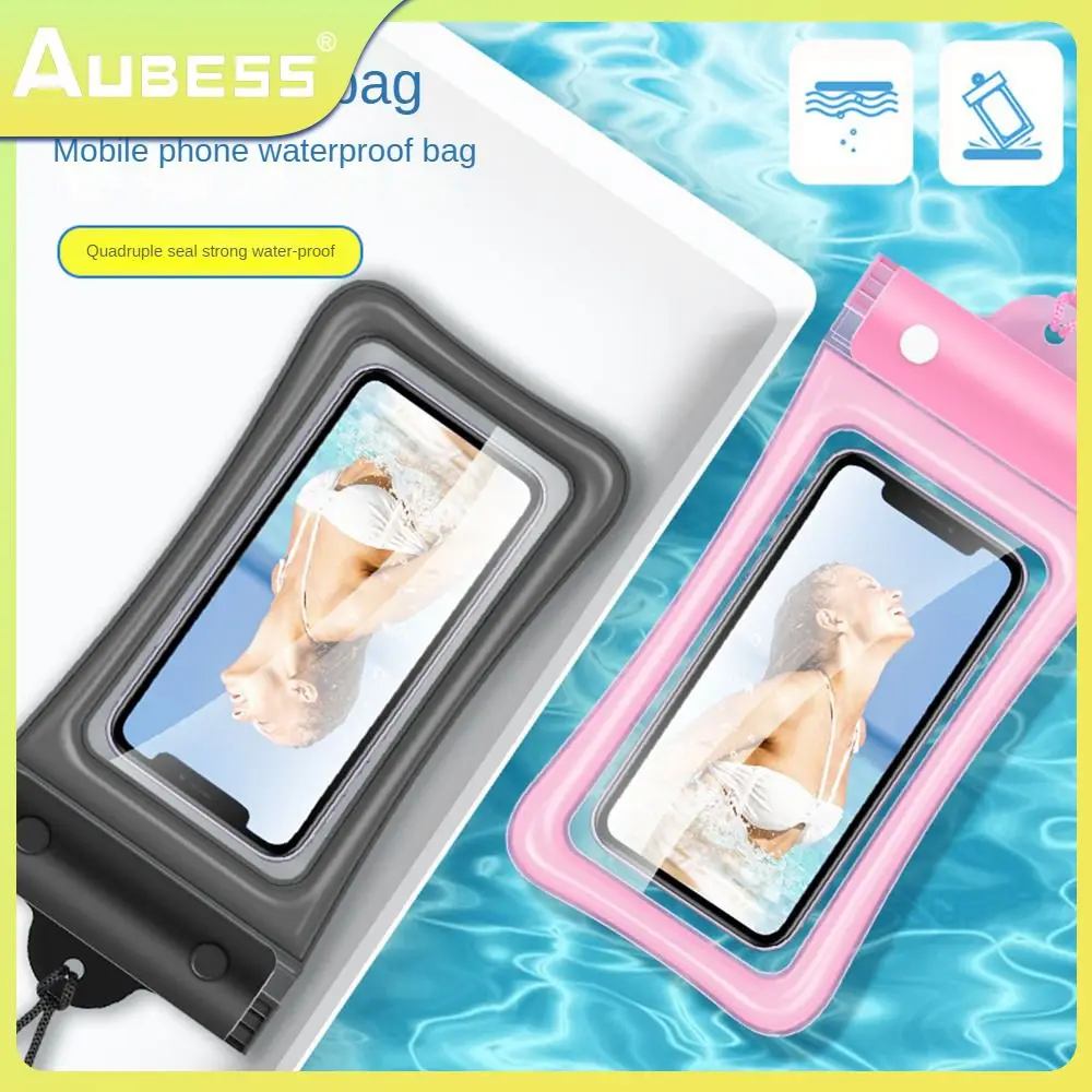

Water Proof Diving 360 ° Protection Touchable Screen Airbag Design Waterproof Bag Touch Screen Sensing Fine Art Floating