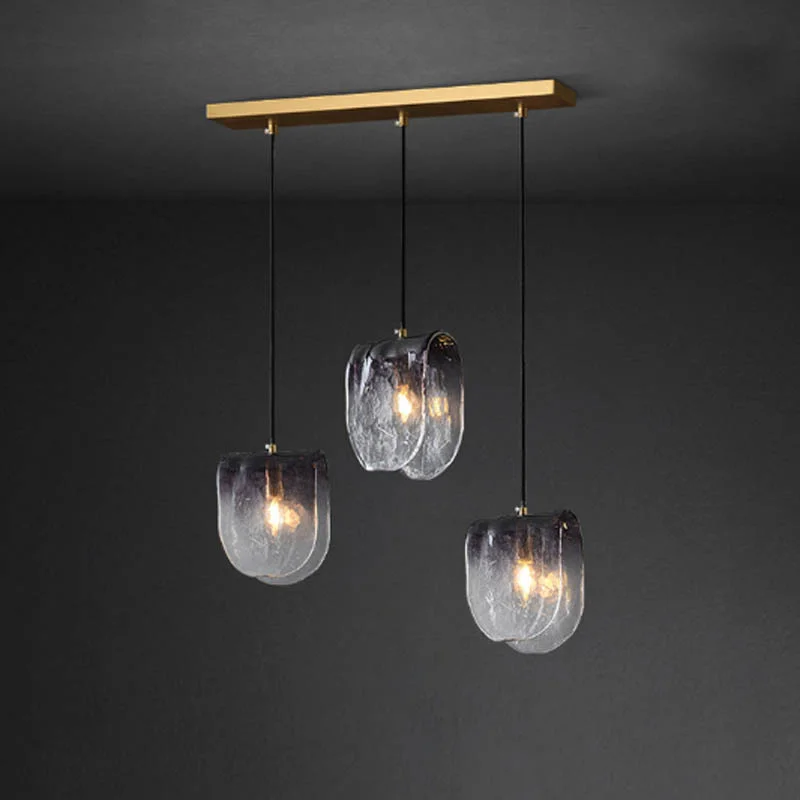 vintage led  crystal industrial lighting light ceiling vintage lamp deco maison led light lustre suspension kitchen light