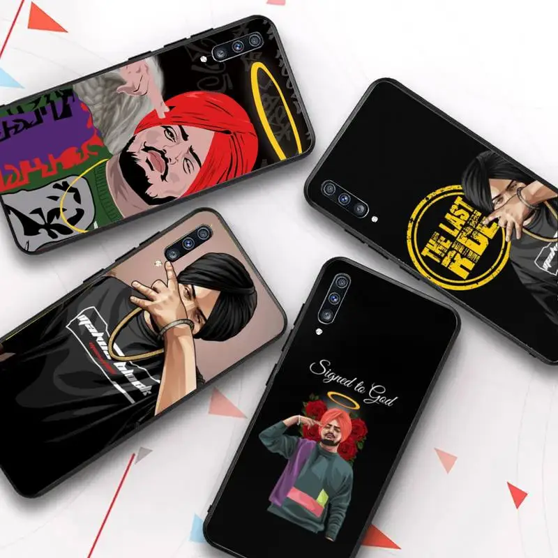 

Rapper Sidhu Moose Wala Phone Case for Samsung A51 01 50 71 21S 70 31 40 30 10 20 S E 11 91 A7 A8 2018