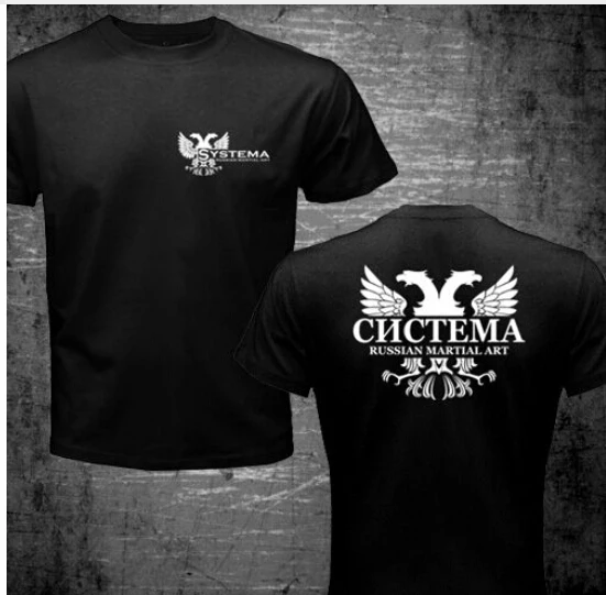 

New Systema Spetsnaz Russian Army Martial Art Hand to Hand Combat Men t shirt T-shirt Solid Print Summer Tops Casuals Shirts
