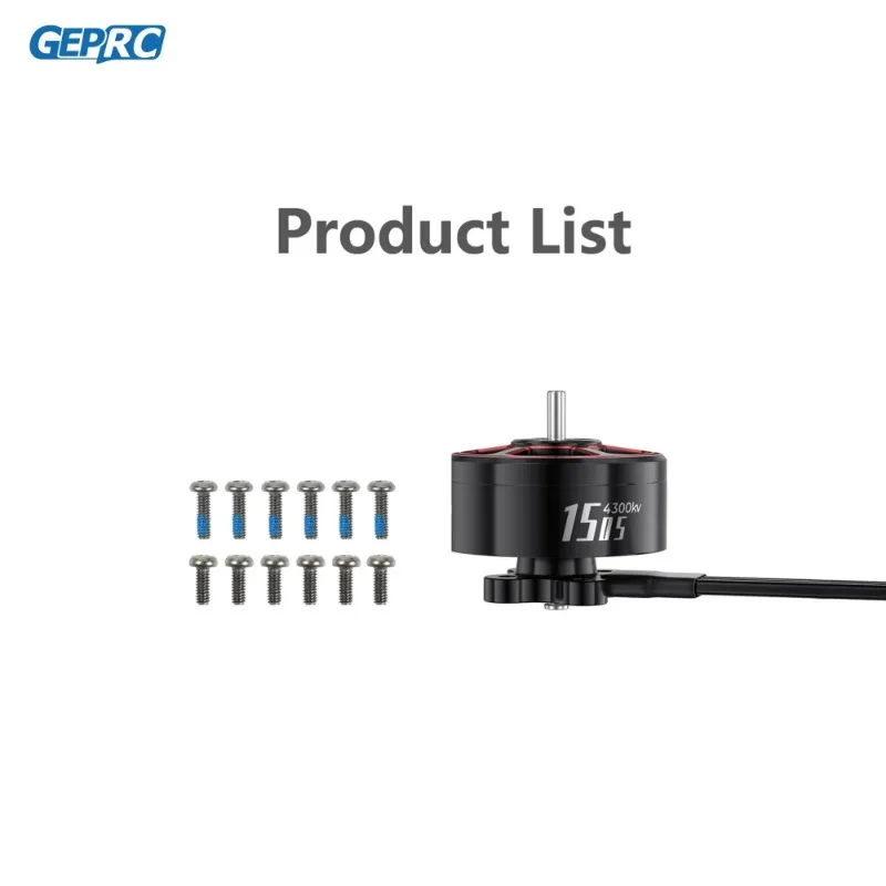 1-4 шт. GEPRC SPEEDX2 1505 4300KV двигатель 20A-30A бесщеточный 16 8 в черный с 2 5-3 5 дюймовым RC FPV