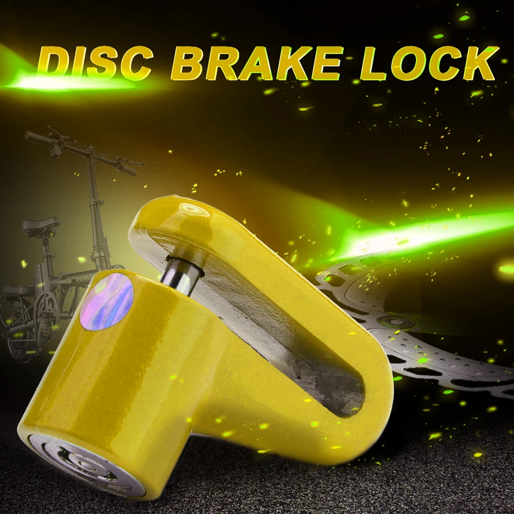 Замок дисковый с замком для электроскутера защита от кражи рамой горного