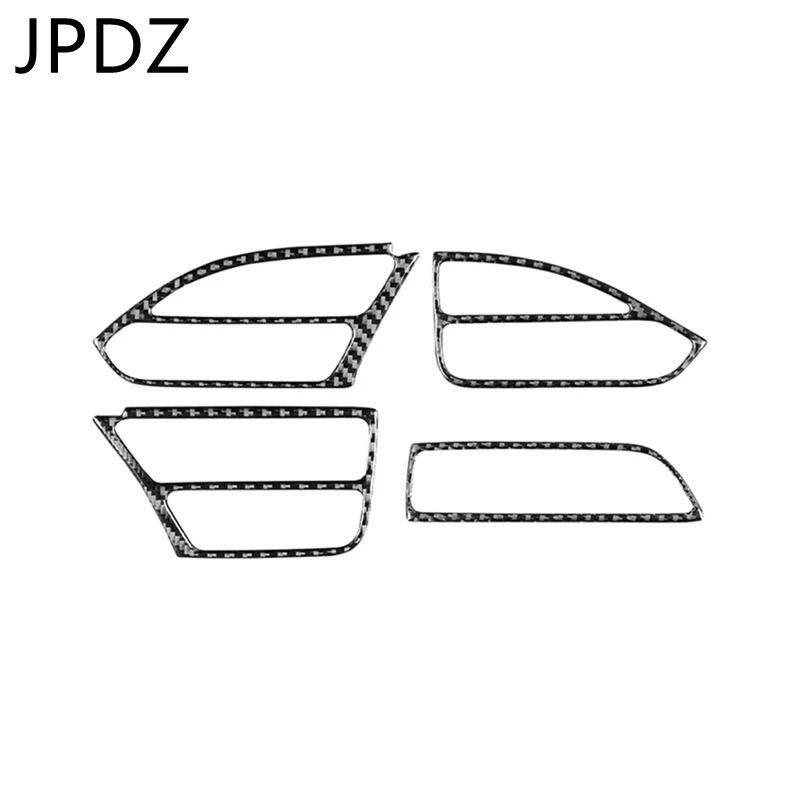 

Центральная консоль из углеродного волокна для Tesla Model X 2014-2022 LHD, решетка вентиляционного отверстия, отделка рамы, наклейки, аксессуары