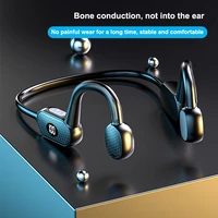 bone conduction wireless headphones bluetooth earphones sports tws ear hook earbuds fone bluetooth headset bone conduction