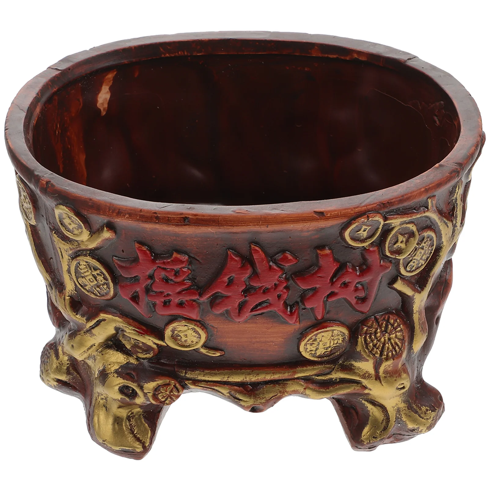 

1Pc Creative Retro Flowerpot Succulent Plant Holder Home Decoration Craft