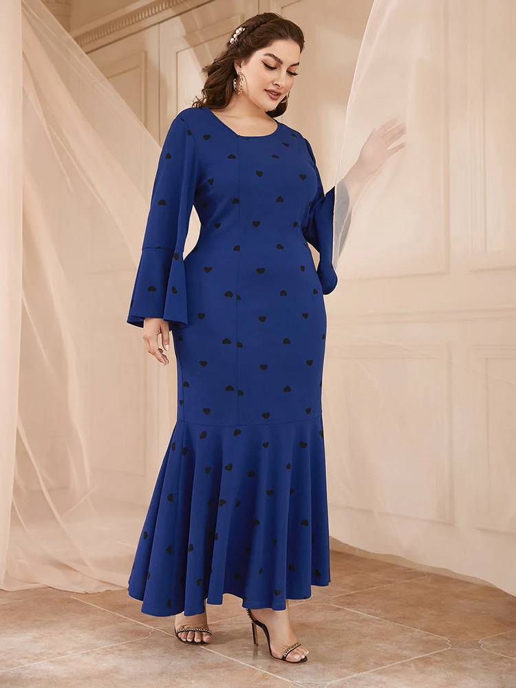 Рисунок 5 - TOLEEN размера плюс женские платья