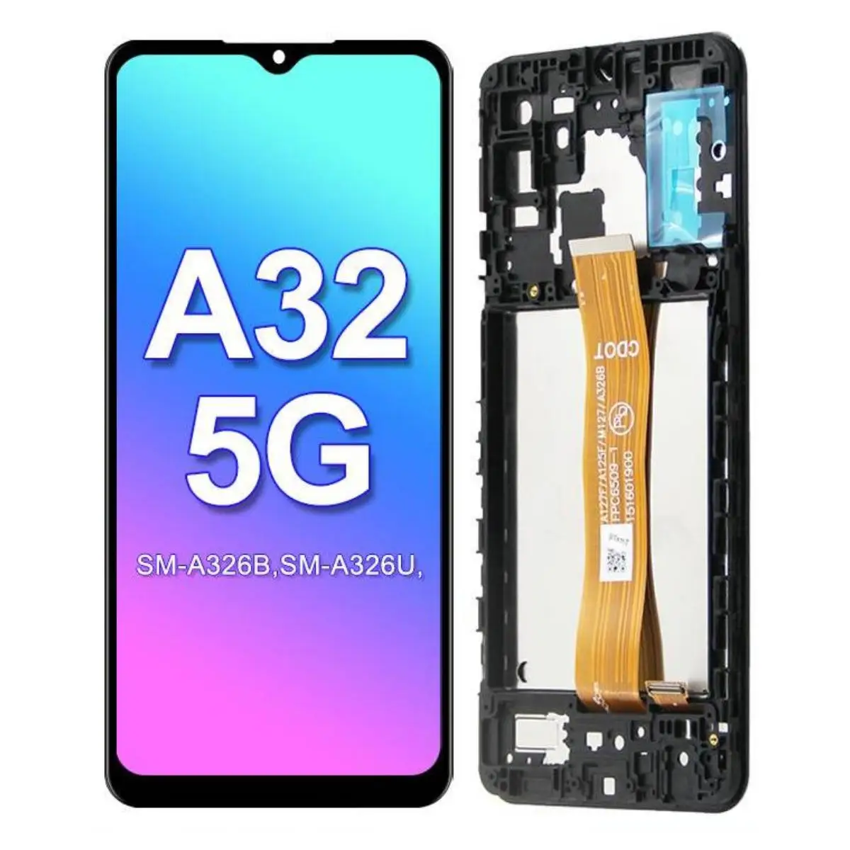 Сменный сенсорный ЖК-экран iParts с рамкой для Samsung Galaxy A32 5G A326
