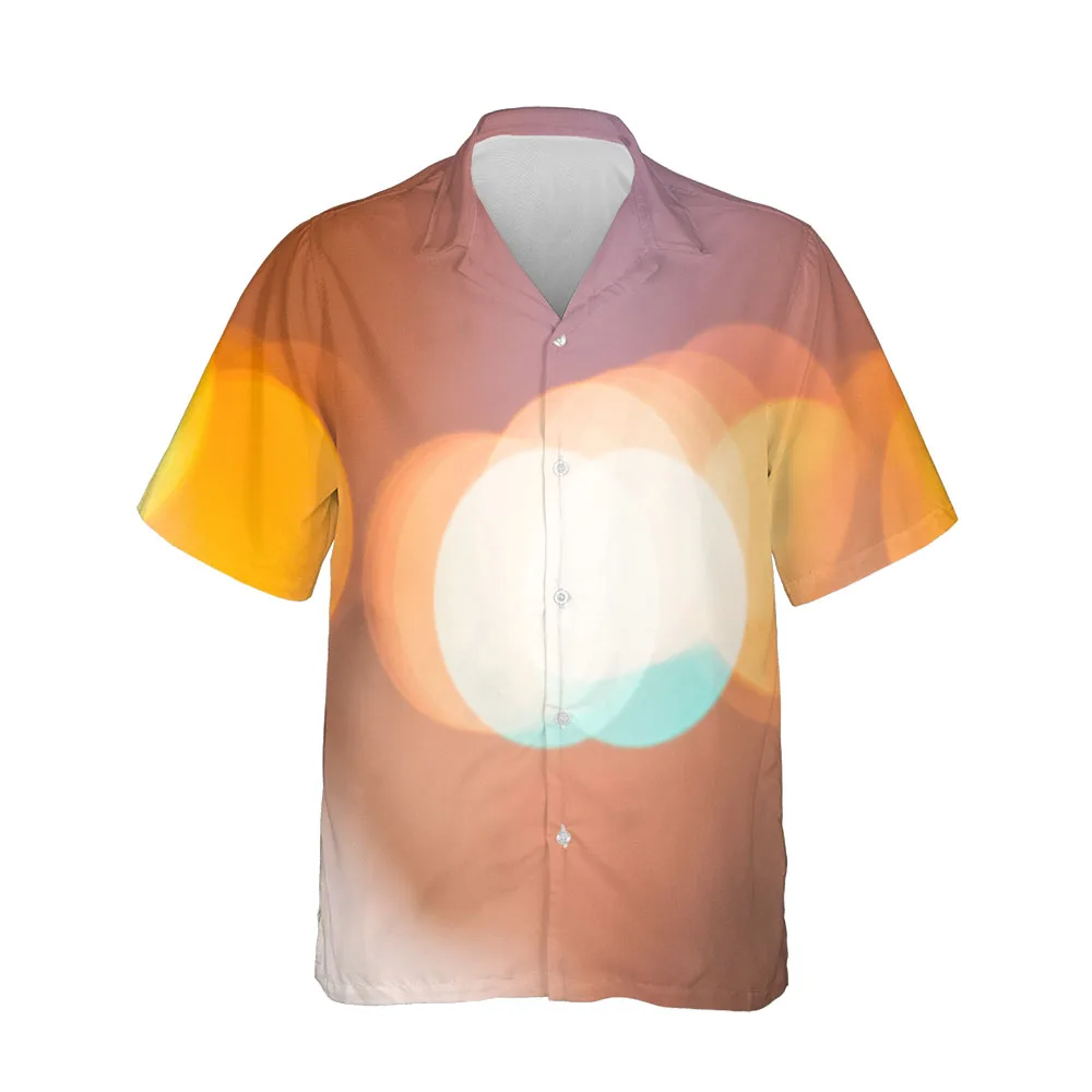 Jumeast Summer Hawaiian 3D Aesthetic Abstract Men's Short Sleeve Shirt Clothing Comfortable Casual Blouse Breathable Man Clothes
