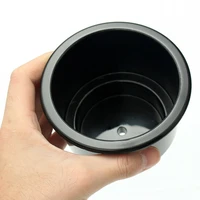 universal marine boat rv car cup drink can holder abs plastic truck yacht bottle insert black creative durable interior parts