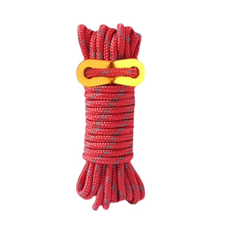 

Multifunction Tent Rope Tent Accessories Outdoor Sports Camping Hiking Durable Polypropylene Rope