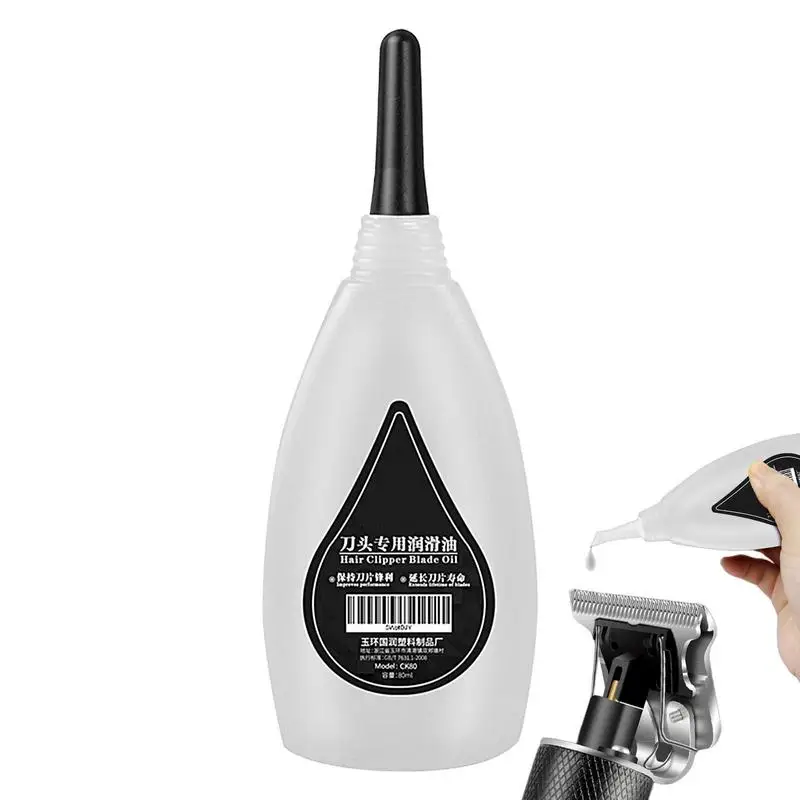 

Clipper Oil Hair Clipper Lubricant Oil 80ml Barber Supplies For Sewing Machines Razor Trimmer And Electric Clippers