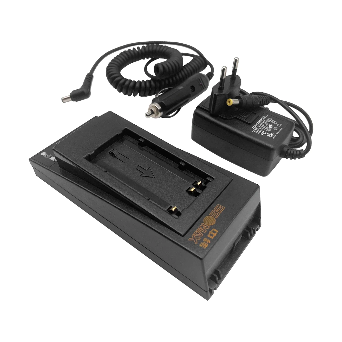 Зарядное устройство GEOMAX ZCH600 для станции geomax ZBA200, ZBA202, ZBA400, ZBA600, вилка европейского и американского стандарта Зарядное устройство GEOMAX ZCH600 для станции geomax ZBA200, ZBA202, ZBA400, ZBA600, вилка европейского и американского стандарта