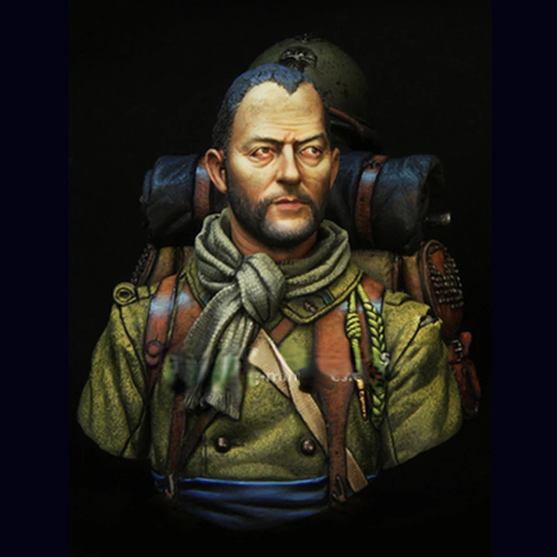

NX Resin Bust World War II French Foreign Volunteers Fat Model Kit Bust Statue Military Figure