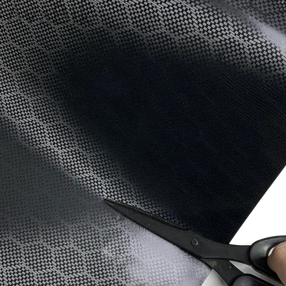 Новая Алмазная кованая углеродная пленка 3D 5D шестигранная черная виниловая