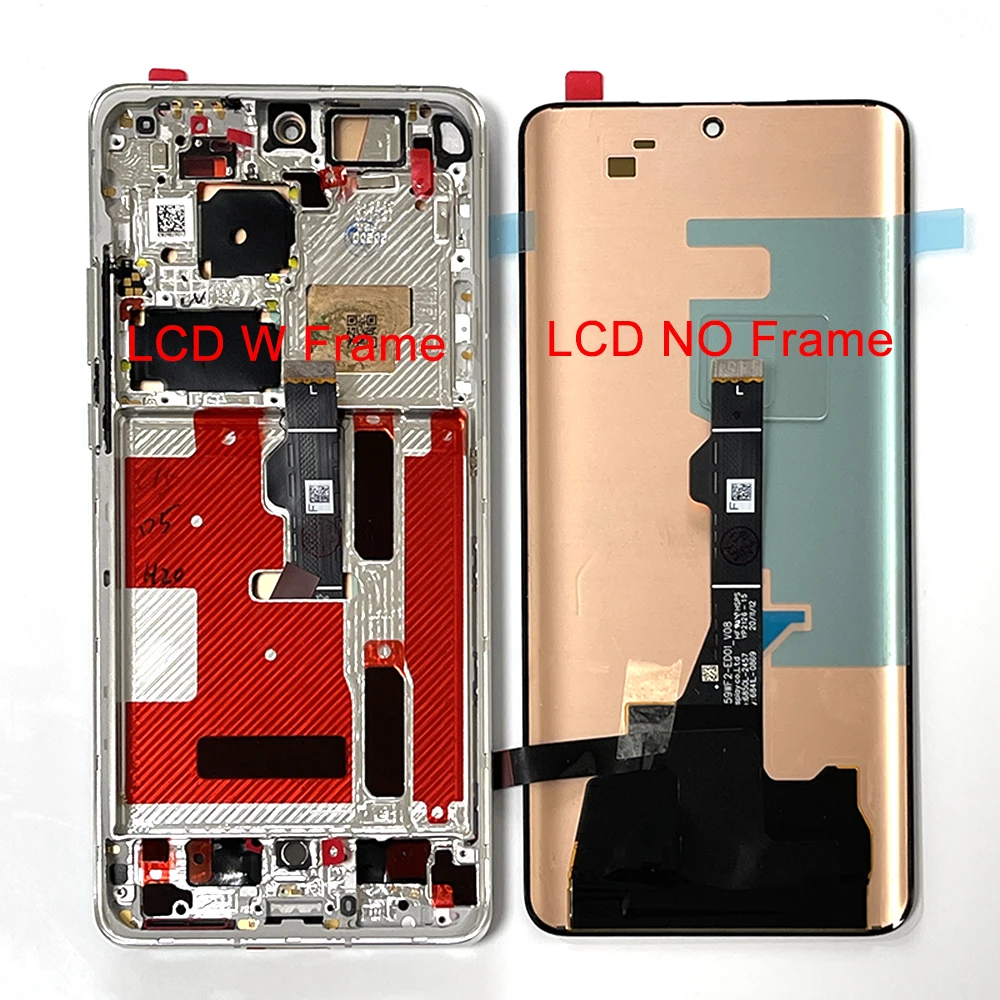 

Original OLED For Huawei P50 P50 Pro LCD JAD-LX9 Display Screen Touch Panel Digitizer For Huawei P50 LCD Frame ABR-AL00 Display