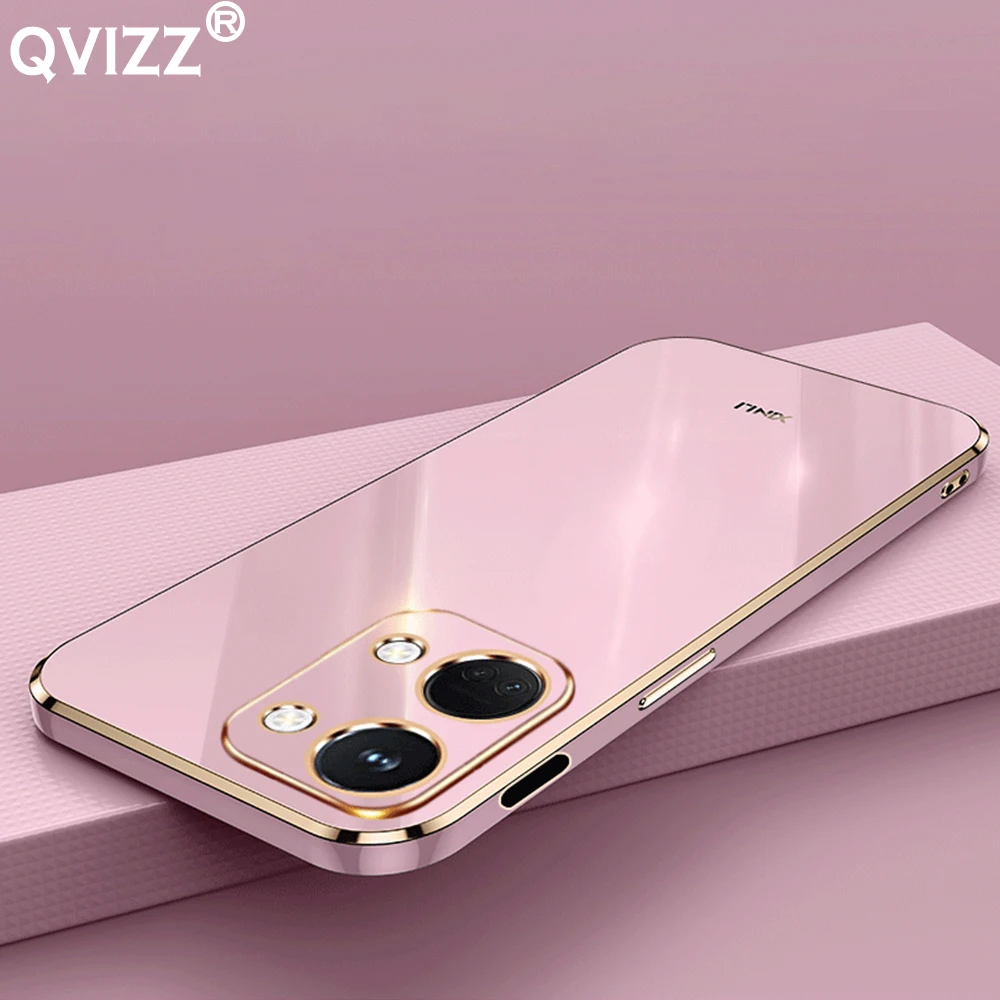 

Luxury 6D Plating Case For OnePlus Ace 2V Ace2V PHP110 Soft Silicone Armor Shockproof Full Camera Cute Phone Cover OnePlusAce2V