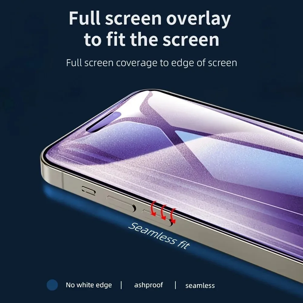 Фото 4 шт. гидрогелевой пленки для Realme GT Master, GT3, GT5, GT6, GT6T. Мягкая защитная пленка для экрана Realme GT7, GT7T, GT7 Pro, GT8, GT8 Pro HD. №3