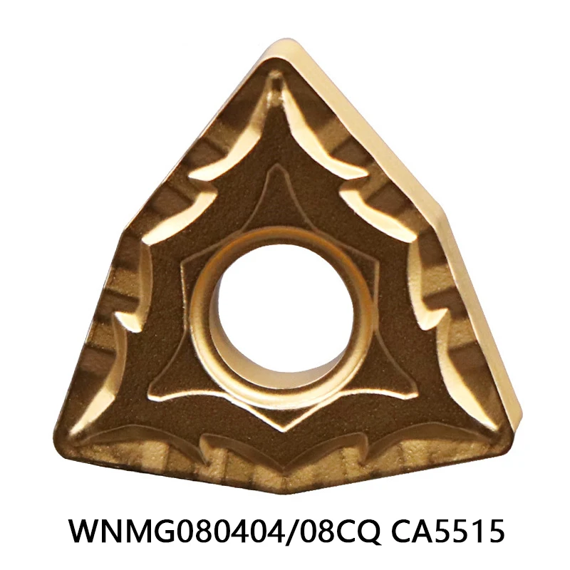 

Оригинальный WNMG080404 WNMG080408 CQ WNMG080404CQ WNMG080408CQ CA5515 карбидная вставка для токарного станка резак для стали CNC WNMG резки