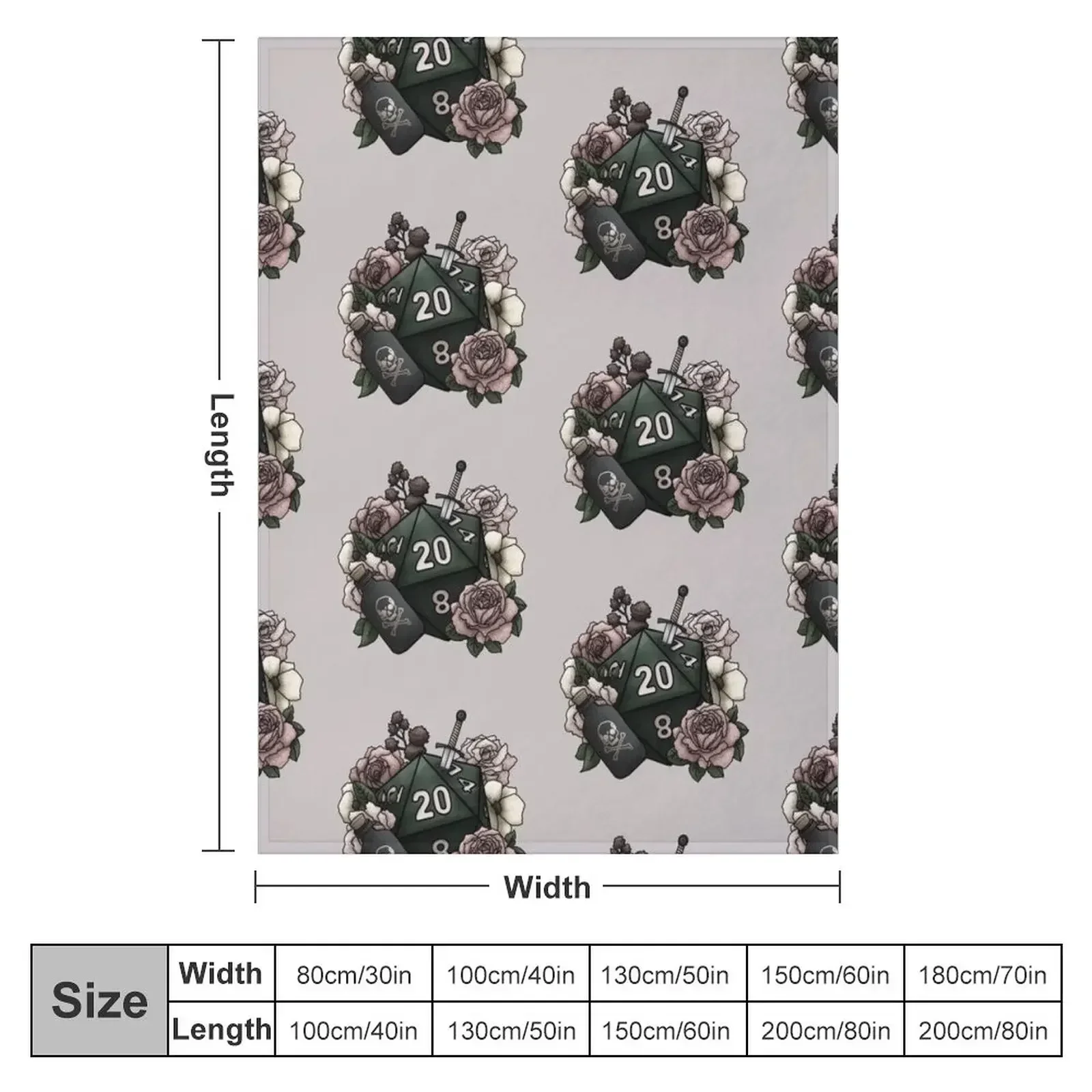 Rogue Class D20 - настольное игровое одеяло с кубиками милые клетчатые тонкие одеяла в