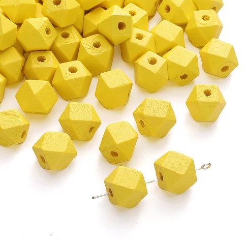 Деревянные бусины-разделители 10 шт.