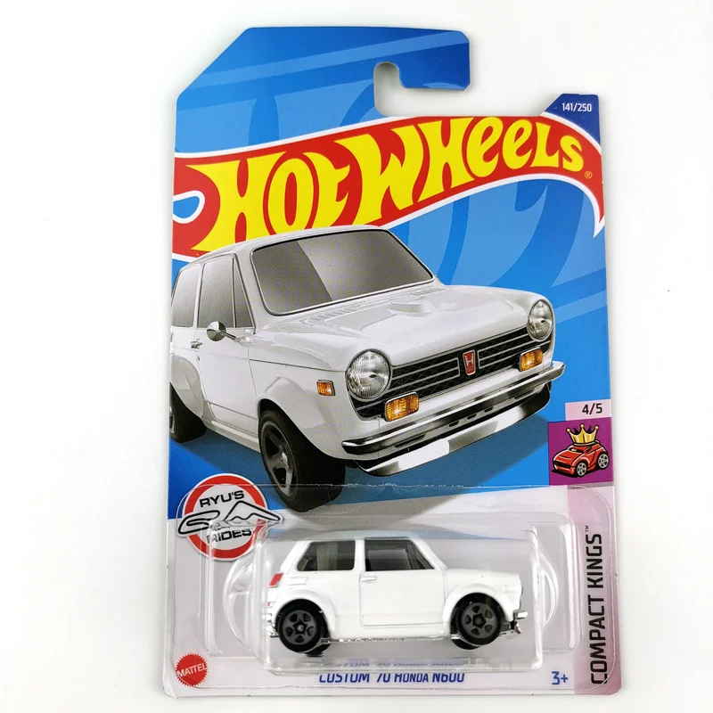 

2022-141 Hot Wheels Cars CUSTOM 70 HONDA N600 1/64 Metal Die-cast Model Collection Toy Vehicles