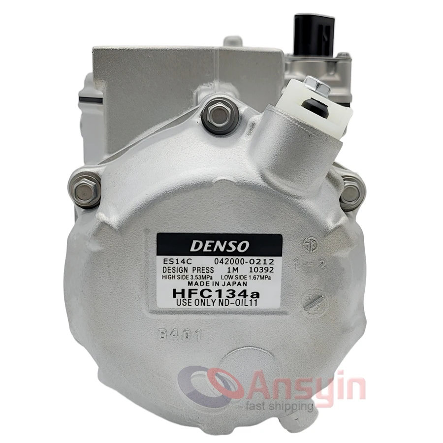 Электрический воздушный компрессор ES14C для Toyota Prius Lexus CT200 модель 042000-0212