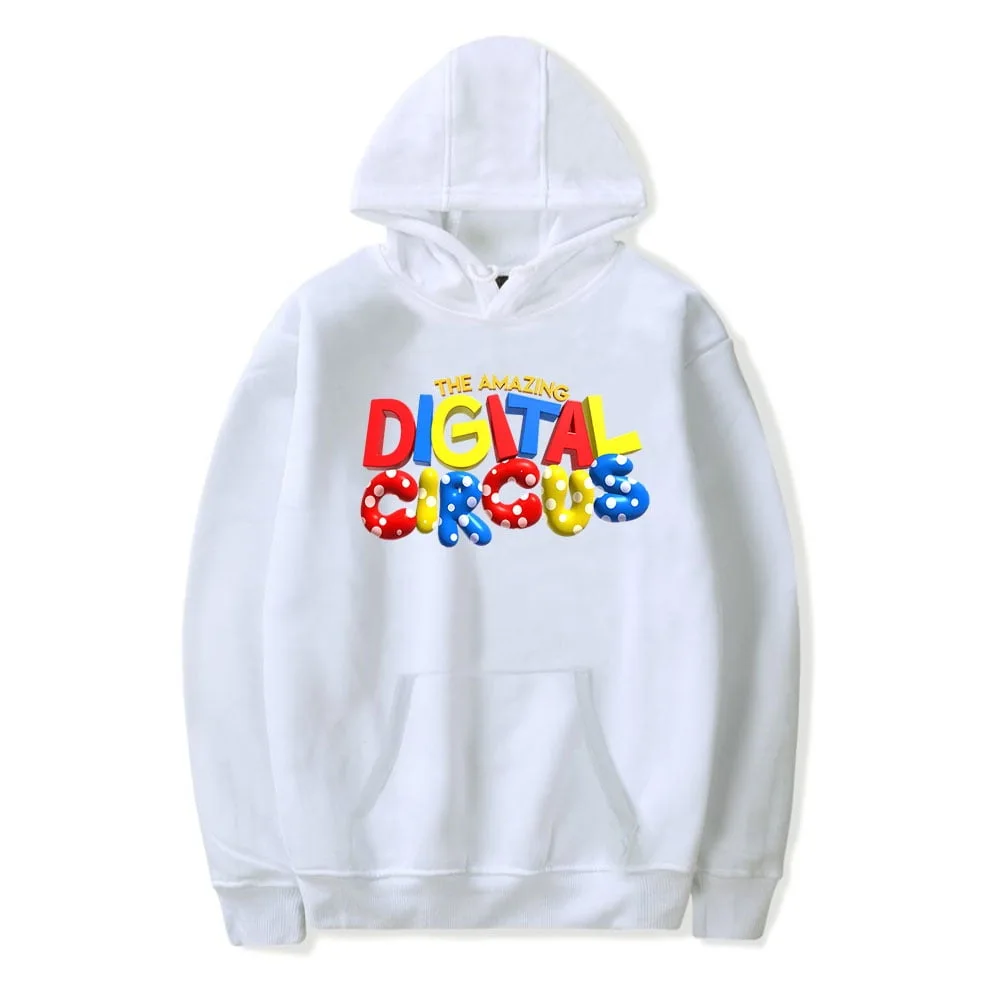 Удивительный цифровой цирк Детский свитшот с принтом Толстовка удивительный