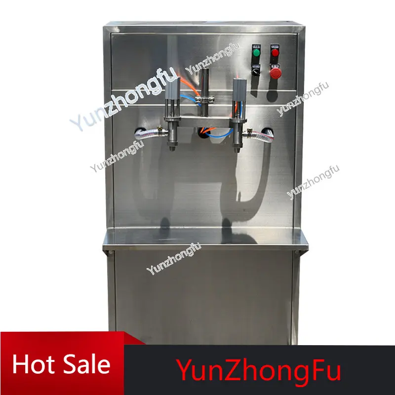 

Supply Double-Head Semi-automatic Oil Filling Machine Factory Liquid Fertilizer Filling Machine Liquid Filling Machine