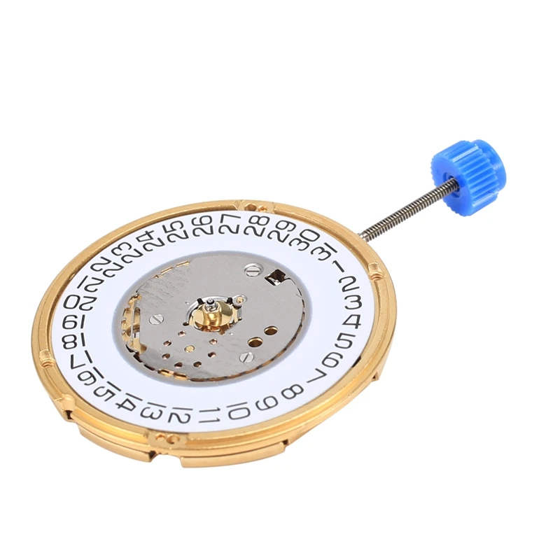 For ETA F05.115 Date At 3' Quartz Movement 3 Pin Watch Movement With Adjusting Stem & No Battery Repair Parts