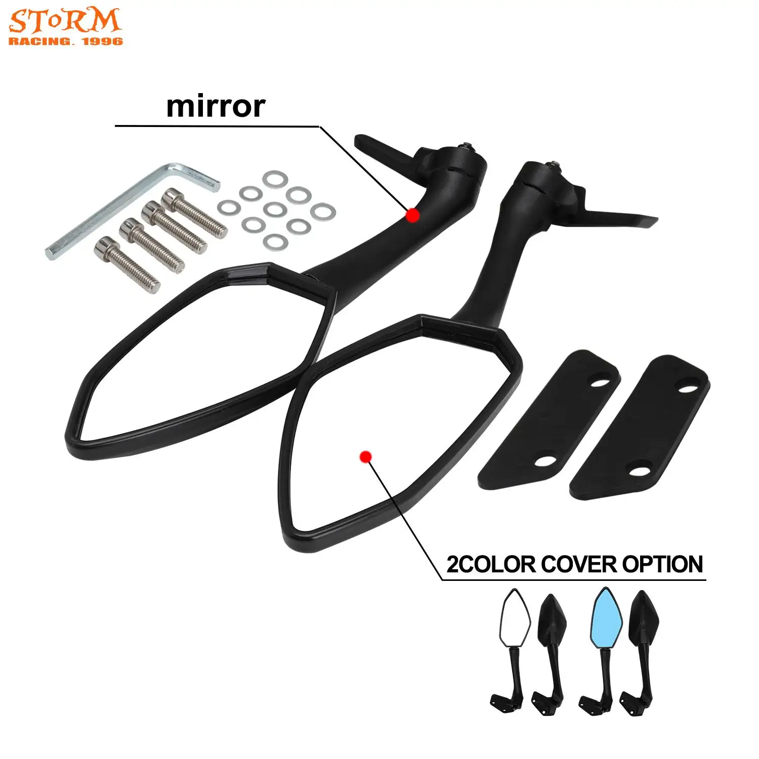 

New Motorcycle For Cfmoto Spring Breeze 250SR 250 SR ABS CBS version Rear View Side Rearview Mirror Dirt Bike