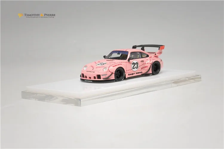 

Timothy Pierre TP 1:64 RWB 993 Sopranos Pink Pig Resin Model Car