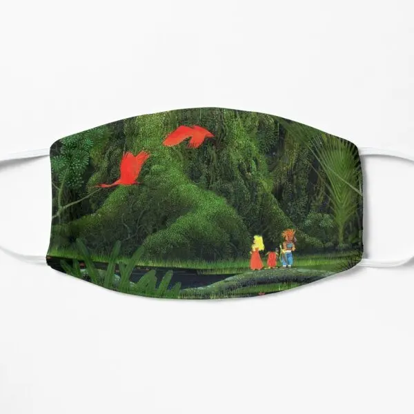 

Time Flows Like A River Flat Printing Face Mask Cartoon Beauty Haze Dustproof Protective Health Cosplay Windproof Breath Sport