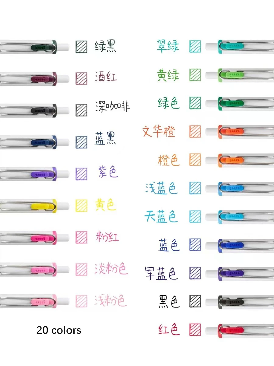 

Гелевые ручки Uni-Ball One Ink 20 шт