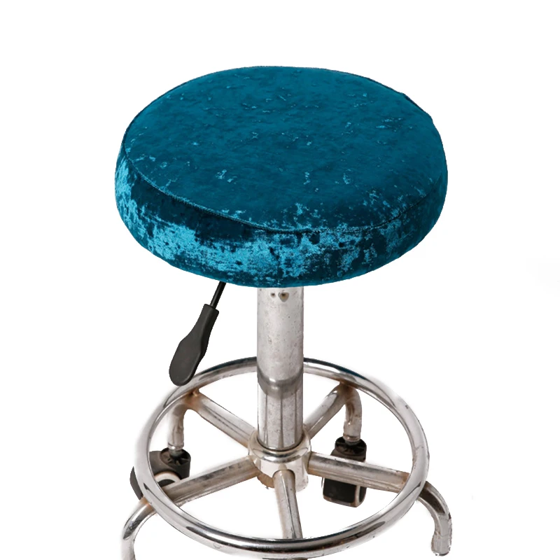 Чехол на стул офисный вельветовый эластичный чехлы для домашнего декора сиденья