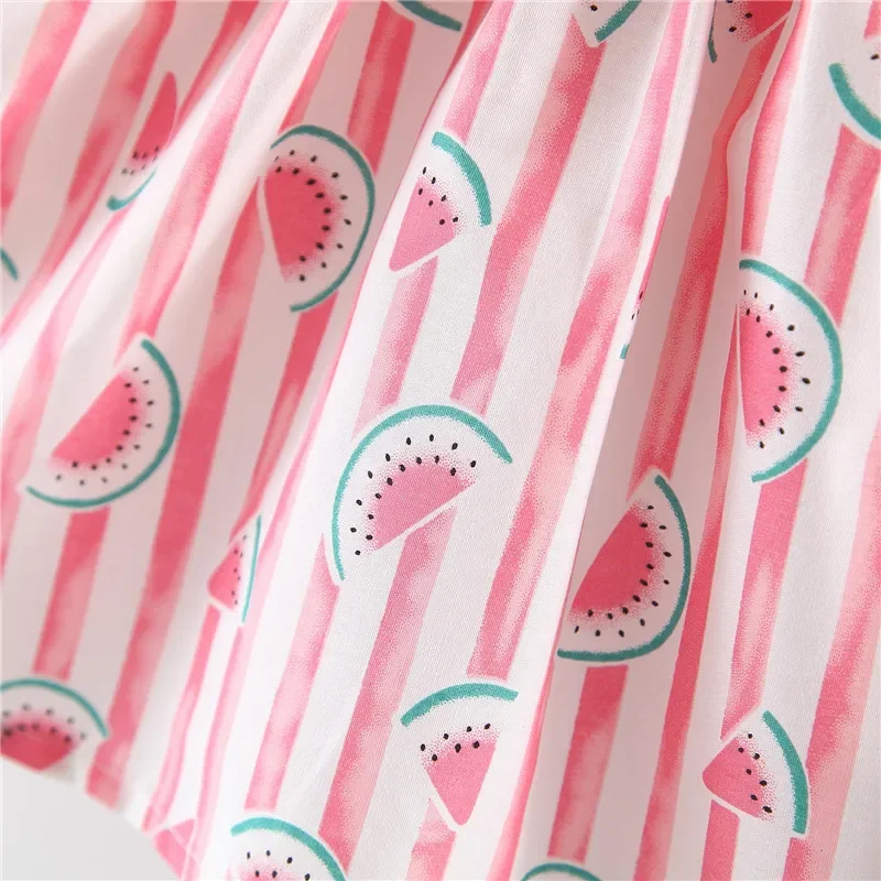 2 шт. летнее Хлопковое платье для девочек 0-3 лет