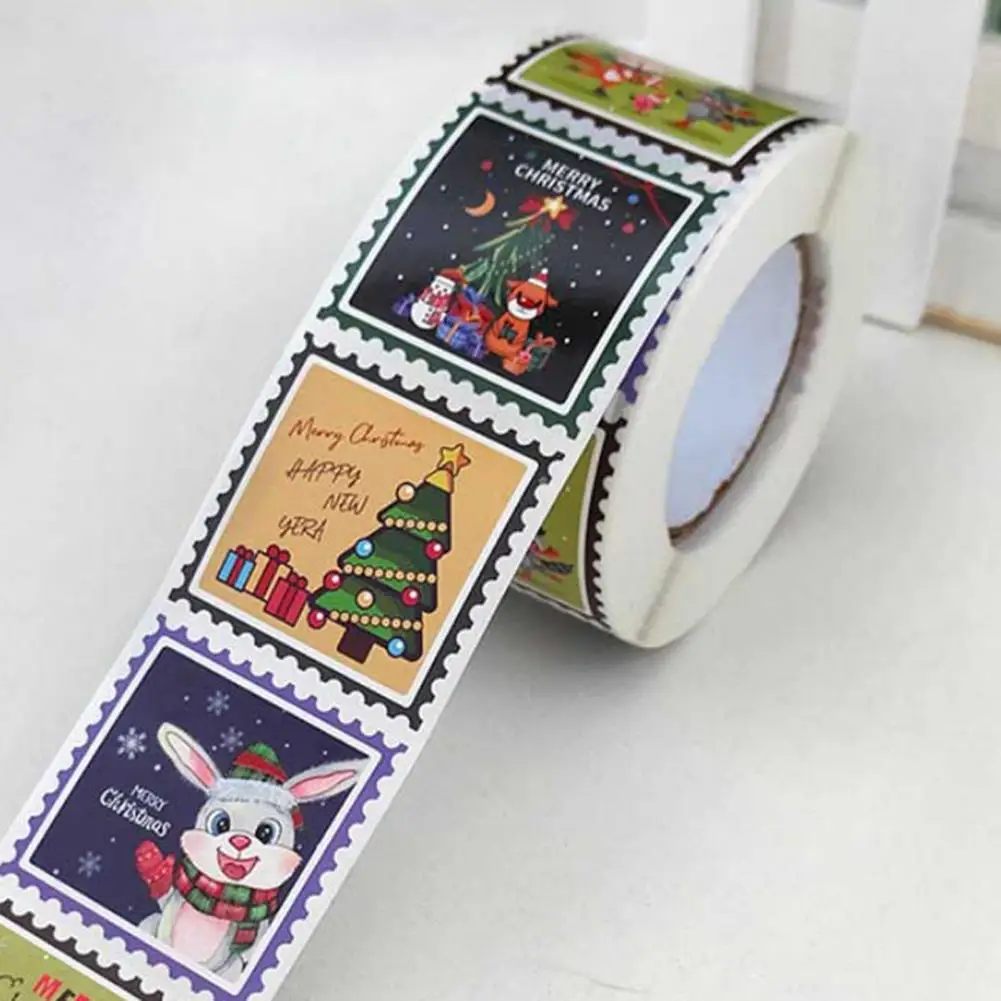 

Яркие яркие этикетки для рождественской елки, 500 шт.