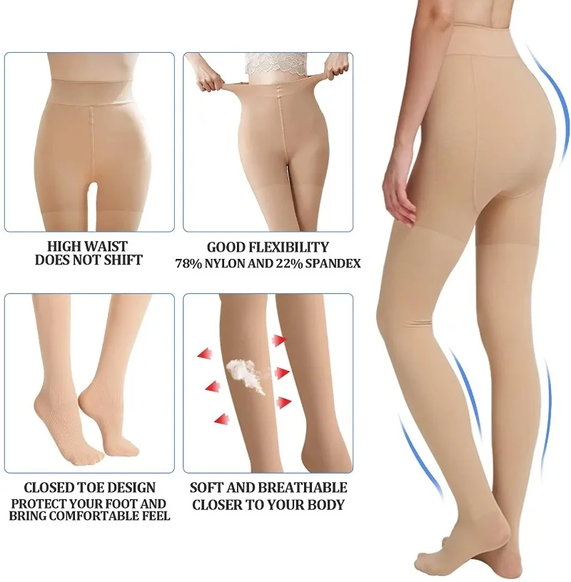 Колготки компрессионные женские с градиентом 20-30 мм рт. Ст.