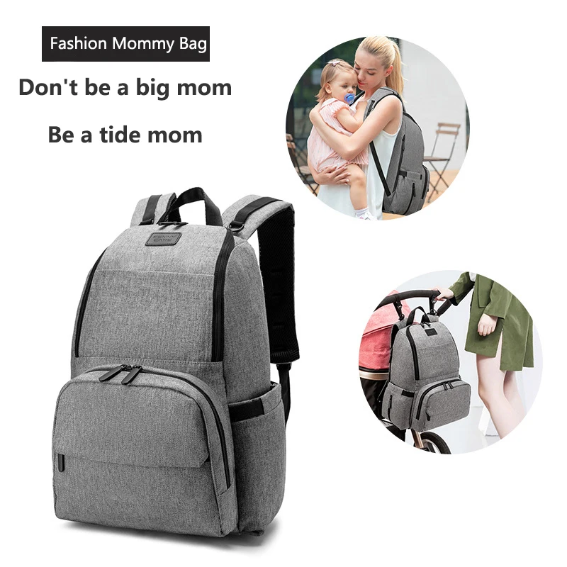 

IMBABY Mommy Diaper Bags Large Capacity Mommy Bag Travel Nappy Backpacks with Insulation Milk Warehouse Waterproof Stroller Bag