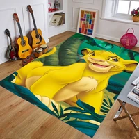 disney the lion king simba play mat anti slip bathroom mats carpet for living room crawling game mat home decor