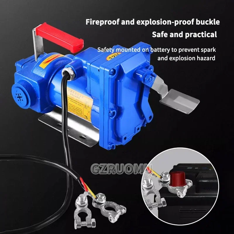 12 В автомобильный масляный насос электрический дизельный жидкостный поддон